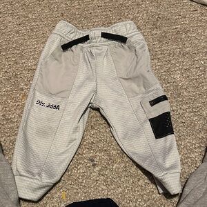 Balance Athletica Kids Gray Joggers with Black Details